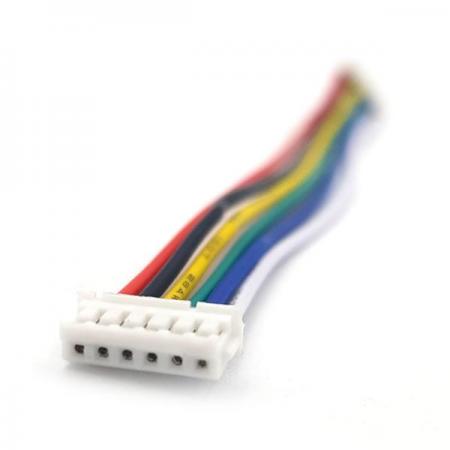 디바이스마트,케이블/전선 > 점퍼/하네스/악어/바나나 > 하네스 와이어/케이블,SZH,1.5mm 6핀-6핀 하네스 커넥터 케이블 10cm [SZH-CAB14],6핀 to 6핀 하네스 커넥터 케이블 / 핀간격 : 1.5mm / 길이 : 10cm / 전선 규격 : 28AWG / 샤프(Sharp) 미세먼지 센서 GP2Y 시리즈와 호환됩니다.