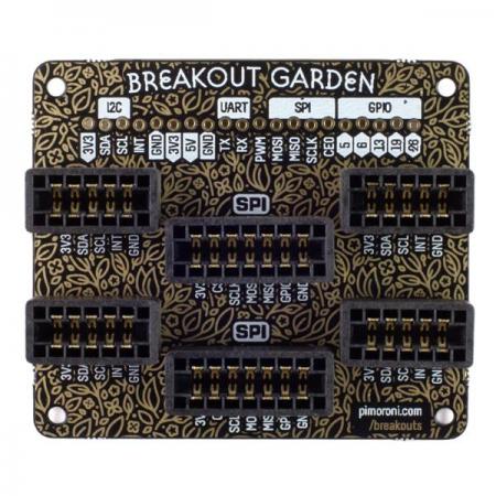 디바이스마트,MCU보드/전자키트 > 통신/네트워크 > 기타 네트워크/통신,Pimoroni,Breakout Garden for Raspberry Pi (I2C + SPI) [PIM445],복잡한 배선, 납땜 또는 브레드 보드없이 프로토 타이핑 프로젝트에 이상적 / 4개의 I2C 슬롯 (5핀) / 2개의 SPI 슬롯 (7핀)