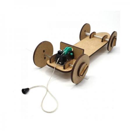 디바이스마트,오픈소스/코딩교육 > 과학 교구 > 물리/물질 과학교구,스터디랜드,더 빨리! 더 멀리! 태엽 자동차,직접 조립한 자동차로 바퀴의 크기와 물체의 회전 거리를 비교해보는 제품입니다.