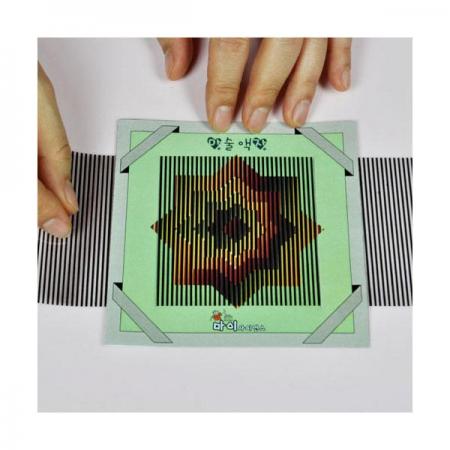 디바이스마트,오픈소스/코딩교육 > 과학 교구 > 생물/인체 과학교구,스터디랜드,마술액자 10명 set,보였다 사라지는 색의 변화를 이용하여 움직이는 무늬를 만들어보세요.