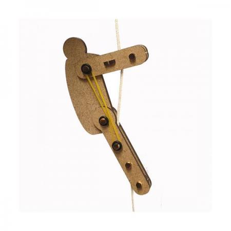 디바이스마트,오픈소스/코딩교육 > 과학 교구 > 물리/물질 과학교구,스터디랜드,마찰력 줄타기 4명 set,마찰력의 차이를 이용해서 위로 올라가는 인형(장치)을 만드는 실험입니다.