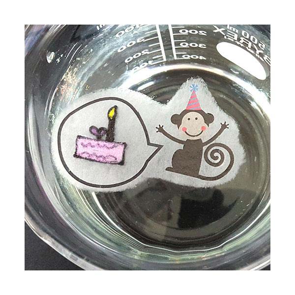 물 위에 그림 띄우기 업그레이드(물에 녹는 종이도면)