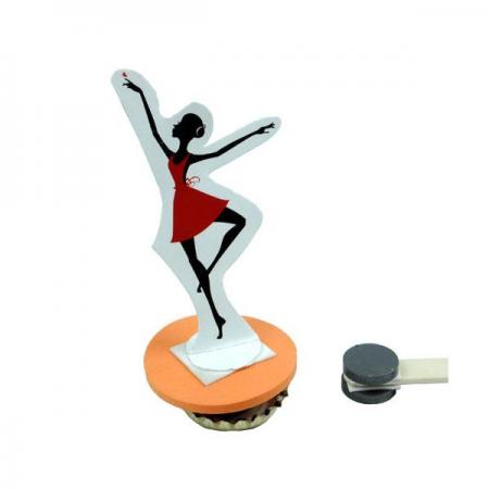 디바이스마트,오픈소스/코딩교육 > 과학 교구 > 물리/물질 과학교구,스터디랜드,발레리나와 비보이 5명 set,자석의 성질을 이용해 빙긍빙글 춤추는 자석 인형을 만들어 보세요.