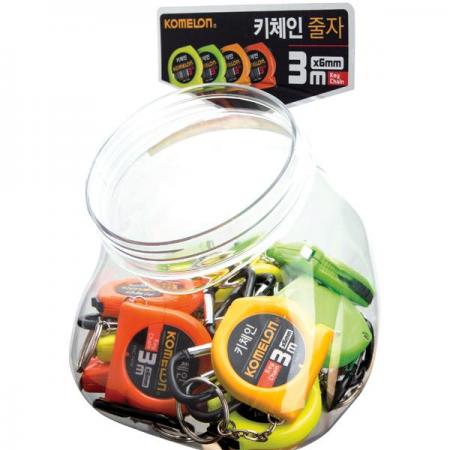 디바이스마트,계측기/측정공구 > 측정용 공구/장비 > 자,KOMELON,키체인줄자 KMC-74KN (3M*6),