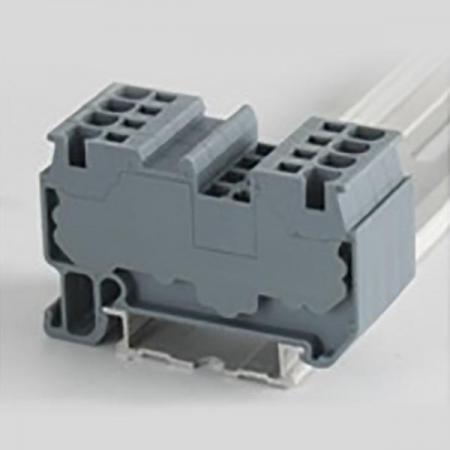 디바이스마트,커넥터/PCB > 터미널블럭 > 단자대 타입 > UTL(Rail 산업용),UTL,JUT14-1.5,500V, 17.5A / 1.5mm2 푸시인 타입1단