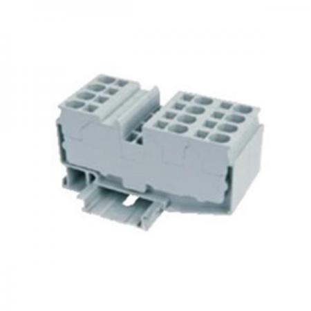 디바이스마트,커넥터/PCB > 터미널블럭 > 단자대 타입 > UTL(Rail 산업용),UTL,JUT14-4/1-2,800V, 32A / 4mm2 푸시인 3커넥션