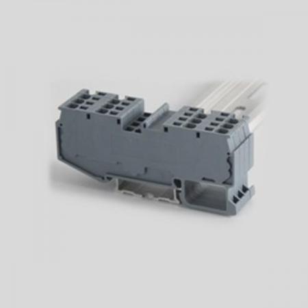 디바이스마트,커넥터/PCB > 터미널블럭 > 단자대 타입 > UTL(Rail 산업용),UTL,JUT14-2.5/2-2,800V, 24A / 2.5mm2 푸시인 4커넥션
