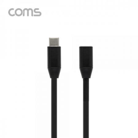 디바이스마트,케이블/전선 > USB 케이블 > 데이터케이블(MM) > USB 3.1 C타입 케이블,Coms,USB 3.1(Type-C) 연장 케이블(M/F) 1m [BT655],USB 3.1(Type-C) 연장 케이블(M/F) 1m