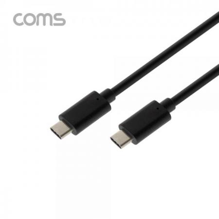 디바이스마트,케이블/전선 > USB 케이블 > 데이터케이블(MM) > USB 3.1 C타입 케이블,Coms,USB 3.1(Type-C) 케이블 C to C (M/M) 1m [BT648],USB 3.1(Type-C) 케이블 C to C (M/M) 1m
