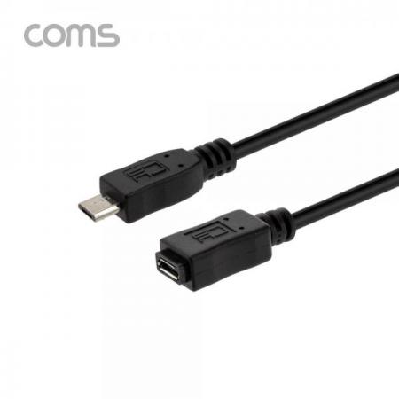 디바이스마트,커넥터/PCB > I/O 커넥터 > 젠더류 > USB2.0 젠더,Coms,USB Micro 5Pin(M/F) 연장 케이블 50cm [BT631],USB Micro 5Pin(M/F) 연장 케이블 50cm