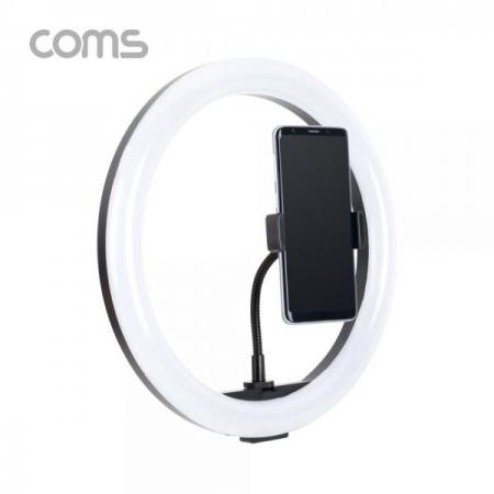 디바이스마트,컴퓨터/모바일/가전 > CCTV/프로젝터/영상장비 > 영상 관련 액세서리,Coms,LED 원형 램프 / 링 라이트 / 개인방송용 조명 / USB 전원 / Ring Light / 29cm [BT627],LED 원형 램프 / 링 라이트 / 개인방송용 조명 / USB 전원 / Ring Light / 29cm