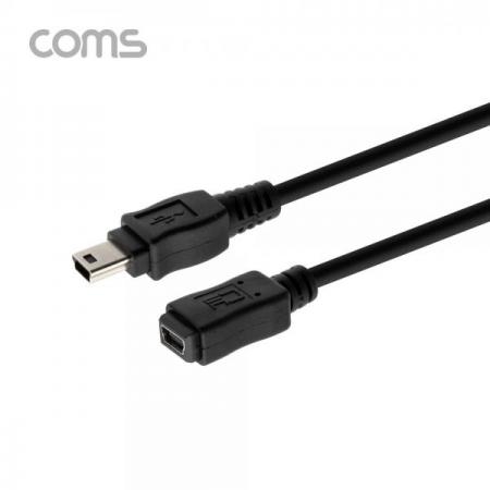 디바이스마트,커넥터/PCB > I/O 커넥터 > 젠더류 > USB2.0 젠더,Coms,USB Mini 5Pin(M/F) 연장 케이블 50cm [BT671],USB Mini 5Pin(M/F) 연장 케이블 50cm