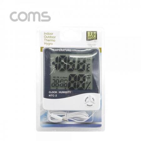 디바이스마트,사무/생활/서적 > 차량/생활/IOT > IOT/생활/취미,Coms,디지털 온습도계 - 알람/ 습도/ 온도/ 날짜/ 시간, AAA건전지 사용 [ID911],디지털 온습도계 - 알람/ 습도/ 온도/ 날짜/ 시간/ AAA건전지 사용