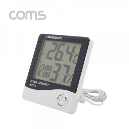 디바이스마트,사무/생활/서적 > 차량/생활/IOT > IOT/생활/취미,Coms,디지털 온습도계 - 알람/ 습도/ 온도/ 날짜/ 시간, AAA건전지 사용 [ID911],디지털 온습도계 - 알람/ 습도/ 온도/ 날짜/ 시간/ AAA건전지 사용