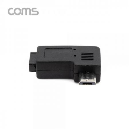 디바이스마트,커넥터/PCB > I/O 커넥터 > 젠더류 > USB2.0 젠더,Coms,Micro 5Pin 변환 젠더 Mini 5P(F) to Micro 5Pin(M) 우향 90도 꺾임 [BT678],Micro 5Pin 변환 젠더 Mini 5P(F) to Micro 5Pin(M) 우향 90도 꺾임