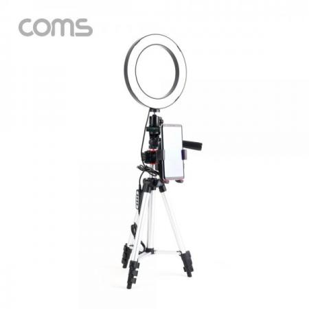 디바이스마트,컴퓨터/모바일/가전 > CCTV/프로젝터/영상장비 > 영상 관련 액세서리,Coms,개인방송용 촬영세트, LED 원형 램프, 링 라이트, USB 전원, Ring Light, 20cm, 삼각대 [BT629],개인방송용 촬영세트/ LED 원형 램프/ 링 라이트/ USB 전원/ Ring Light/ 20cm/ 삼각대