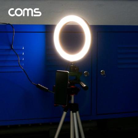 디바이스마트,컴퓨터/모바일/가전 > CCTV/프로젝터/영상장비 > 영상 관련 액세서리,Coms,개인방송용 촬영세트, LED 원형 램프, 링 라이트, USB 전원, Ring Light, 20cm, 삼각대 [BT629],개인방송용 촬영세트/ LED 원형 램프/ 링 라이트/ USB 전원/ Ring Light/ 20cm/ 삼각대