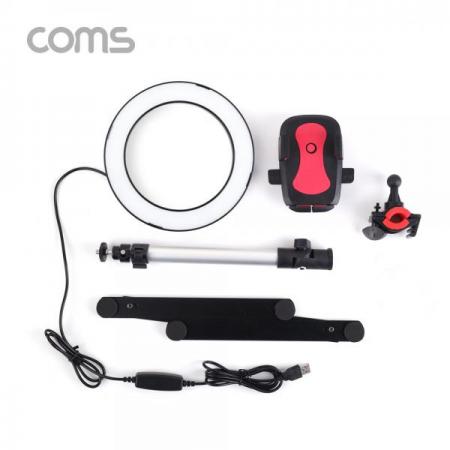 디바이스마트,컴퓨터/모바일/가전 > CCTV/프로젝터/영상장비 > 영상 관련 액세서리,Coms,개인방송용 촬영세트, LED 원형 램프, 링 라이트, USB 전원, Ring Light, 20cm [BT628],개인방송용 촬영세트/ LED 원형 램프/ 링 라이트/ USB 전원/ Ring Light/ 20cm