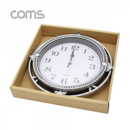 디바이스마트,컴퓨터/모바일/가전 > 가구/사무용품/공구 > 가구/데코 > 인테리어소품,Coms,시계 (아날로그) / 벽걸이원형 / Silver / 주방용 / 욕실용 / 무소음 [ID921],시계 (아날로그) / 벽걸이원형 / Silver / 주방용 / 욕실용 / 무소음