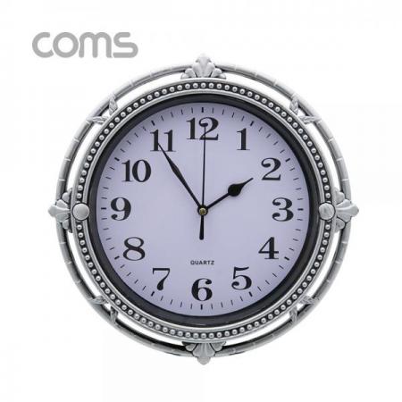 디바이스마트,컴퓨터/모바일/가전 > 가구/사무용품/공구 > 가구/데코 > 인테리어소품,Coms,시계 (아날로그) / 벽걸이원형 / Silver / 주방용 / 욕실용 / 무소음 [ID921],시계 (아날로그) / 벽걸이원형 / Silver / 주방용 / 욕실용 / 무소음