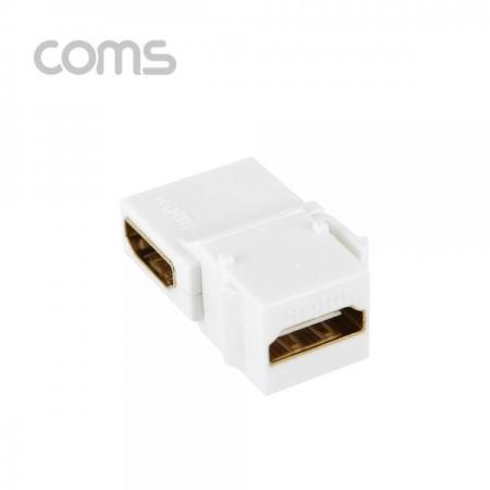 디바이스마트,커넥터/PCB > 플러그/잭 > 매입형 소켓 > 페이스플레이트/프레임,Coms,HDMI 월 플레이트 키스톤 잭 / 연장 / 상향 90도 꺾임 / HDMI(F/F) [BT750],HDMI 월 플레이트 키스톤 잭 / 연장 / 상향 90도 꺾임 / HDMI(F/F)
