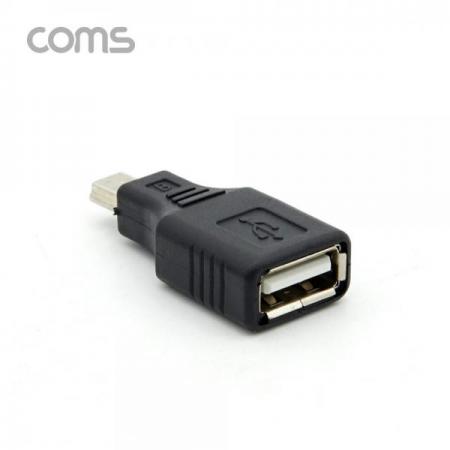 디바이스마트,케이블/전선 > USB 케이블 > OTG(FM) > micro B타입(5핀) OTG,Coms,USB Mini 5Pin 변환 젠더 USB-A(F) to Mini 5Pin(M) [BT682],USB Mini 5Pin 변환 젠더 USB-A(F) to Mini 5Pin(M)
