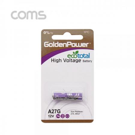 디바이스마트,전원/파워/배터리 > 배터리/배터리홀더 > 일회용건전지 > 특수전지,Coms,건전지 GP (A27M) 1ea, 12V [GP189],건전지 GP (A27M) 1ea/ 12V