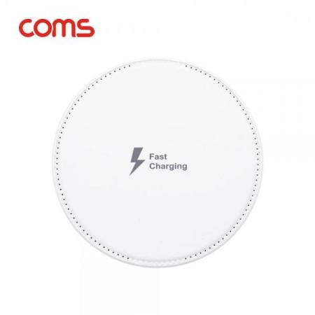 디바이스마트,컴퓨터/모바일/가전 > 스마트폰/스마트기기 > 충전기/보조배터리 > 무선충전기,Coms,G Power 고속무선 충전 / 패드형 / 10W / 1코일 / 화이트 [SR2221],G Power 고속무선 충전 / 패드형 / 10W / 1코일 / 화이트