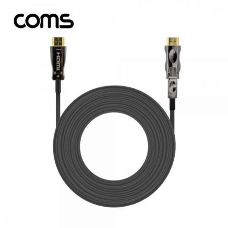 디바이스마트,케이블/전선 > 영상/음향 케이블 > HDMI 케이블,Coms,HDMI 2.0 + Micro HDMI 분리형 리피터 광 케이블 20M / 4K2K@60Hz / ARC 기능 지원 [CB706],HDMI 2.0 + Micro HDMI 분리형 리피터 광 케이블 20M / 4K2K@60Hz / ARC 기능 지원