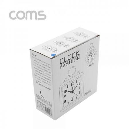 디바이스마트,컴퓨터/모바일/가전 > 가구/사무용품/공구 > 가구/데코 > 인테리어소품,Coms,시계(아날로그), 탁상용 사각 / Blue [ID913],시계(아날로그)/ 탁상용 사각 / Blue