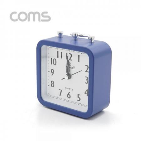 디바이스마트,컴퓨터/모바일/가전 > 가구/사무용품/공구 > 가구/데코 > 인테리어소품,Coms,시계(아날로그), 탁상용 사각 / Blue [ID913],시계(아날로그)/ 탁상용 사각 / Blue