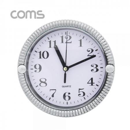 디바이스마트,컴퓨터/모바일/가전 > 가구/사무용품/공구 > 가구/데코 > 인테리어소품,Coms,시계 (아날로그) / 벽걸이 원형 / 주방용 / 욕실용 / 무소음 / Silver [ID922],시계 (아날로그) / 벽걸이 원형 / 주방용 / 욕실용 / 무소음 / Silver