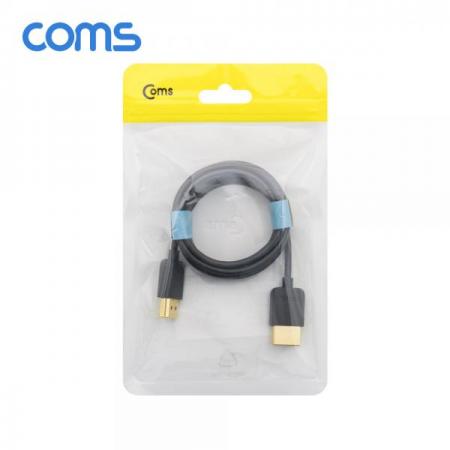 디바이스마트,케이블/전선 > 영상/음향 케이블 > HDMI 케이블,Coms,HDMI (V1.4) 케이블(슈퍼슬림형) / 2M [BT620],HDMI (V1.4) 케이블(슈퍼슬림형) / 2M