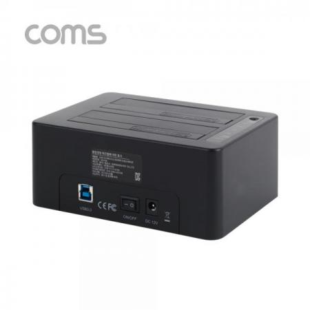 디바이스마트,컴퓨터/모바일/가전 > 저장장치 > 외장케이스 > 도킹스테이션/파우치,Coms,USB 3.0 듀얼 하드 도킹스테이션 / HDD 2.5형/3.5형 2Port / SATA I/II/III / Clone / CF / SD [KS159],USB 3.0 듀얼 하드 도킹스테이션 / HDD 2.5형/3.5형 2Port / SATA I/II/III / Clone / CF / SD