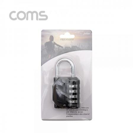디바이스마트,화학/산업/안전 > 손잡이/도어용품 > 열쇠/잠금장치 > 자물쇠,Coms,번호 자물쇠 - 4 Number / 다이얼 [ID843],번호 자물쇠 - 4 Number / 다이얼