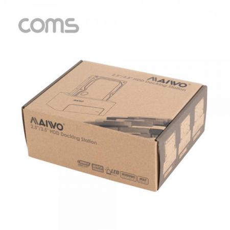 디바이스마트,컴퓨터/모바일/가전 > 저장장치 > 외장케이스 > 도킹스테이션/파우치,Coms,USB 3.1(Type C) 하드 도킹스테이션 / HDD 2.5형/3.5형 / SATA I/II/III 지원 [KS158],USB 3.1(Type C) 하드 도킹스테이션 / HDD 2.5형/3.5형 / SATA I/II/III 지원