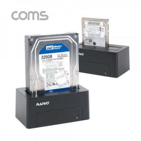 디바이스마트,컴퓨터/모바일/가전 > 저장장치 > 외장케이스 > 도킹스테이션/파우치,Coms,USB 3.1(Type C) 하드 도킹스테이션 / HDD 2.5형/3.5형 / SATA I/II/III 지원 [KS158],USB 3.1(Type C) 하드 도킹스테이션 / HDD 2.5형/3.5형 / SATA I/II/III 지원