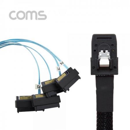 디바이스마트,케이블/전선 > PC/네트워크/통신 케이블 > SATA/HDD 케이블,Coms,SAS (SFF-8087/SAS 22P + SATA 전원) 케이블 50cm, 내장형 [BT636],SAS (SFF-8087/SAS 22P + SATA 전원) 케이블 50cm/ 내장형