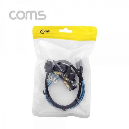 디바이스마트,케이블/전선 > PC/네트워크/통신 케이블 > SATA/HDD 케이블,Coms,SAS (SFF-8087/SAS 22P + SATA 전원) 케이블 50cm, 내장형 [BT636],SAS (SFF-8087/SAS 22P + SATA 전원) 케이블 50cm/ 내장형