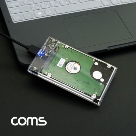 디바이스마트,컴퓨터/모바일/가전 > 저장장치 > 외장케이스,Coms,HDD 케이스(2.5형)/HDD/SSD / 투명 / SATA I/II/III to USB 3.0 [HB180],HDD 케이스(2.5형)/HDD/SSD / 투명 / SATA I/II/III to USB 3.0