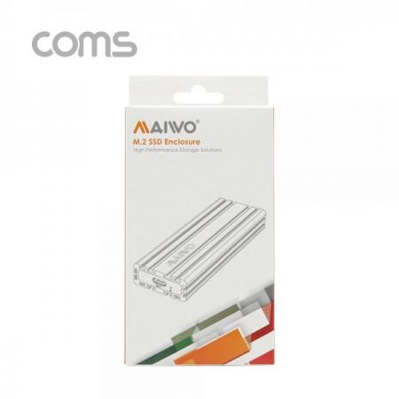 디바이스마트,컴퓨터/모바일/가전 > 저장장치 > 외장케이스,Coms,USB 외장 케이스(SSD) (M.2) Black USB 3.1, NGFF(M.2) [KS160],USB 외장 케이스(SSD) (M.2) Black USB 3.1/ NGFF(M.2)