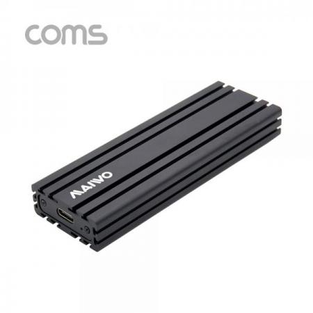 디바이스마트,컴퓨터/모바일/가전 > 저장장치 > 외장케이스,Coms,USB 외장 케이스(SSD) (M.2) Black USB 3.1, NGFF(M.2) [KS160],USB 외장 케이스(SSD) (M.2) Black USB 3.1/ NGFF(M.2)