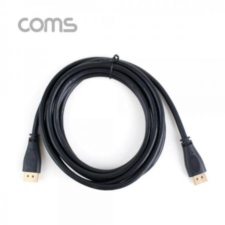 디바이스마트,케이블/전선 > 영상/음향 케이블 > HDMI 케이블,Coms,디스플레이 포트 케이블 / DP MM / 1.4V / 8K@60Hz / DisplayPort / 3M [BX450],디스플레이 포트 케이블 / DP MM / 1.4V / 8K@60Hz / DisplayPort / 3M