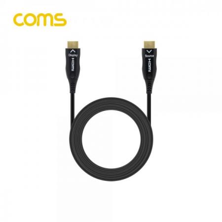 디바이스마트,케이블/전선 > 영상/음향 케이블 > HDMI 케이블,Coms,HDMI 2.0 리피터 광 케이블(Optical + Coaxial) 10M / 4K2K@60Hz 지원 [BX202],HDMI 2.0 리피터 광 케이블(Optical + Coaxial) 10M / 4K2K@60Hz 지원