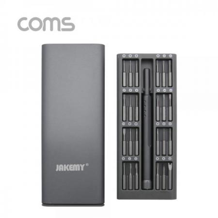 디바이스마트,수공구/전자공구/전동공구 > 작업공구 > 드라이버류 > 드라이버세트,Coms,공구-드라이버 세트 (24 in 1) / 정밀 드라이버 / 휴대용 / 일자 십자 별 삼각 [BT111],공구-드라이버 세트 (24 in 1) / 정밀 드라이버 / 휴대용 / 일자 십자 별 삼각