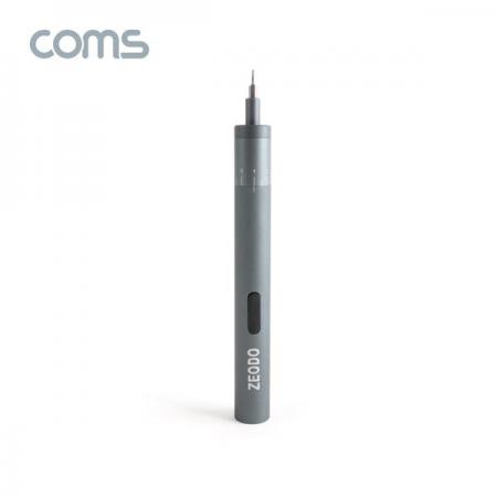 디바이스마트,수공구/전자공구/전동공구 > 전동/엔진공구 > 드릴공구 > 전동드라이버,Coms,펜 타입 전동 드라이버 (8종 비트 24pcs / USB 충전) / 8단계 정밀한 토크조절기능 [BB149],펜 타입 전동 드라이버 (8종 비트 24pcs / USB 충전) / 8단계 정밀한 토크조절기능