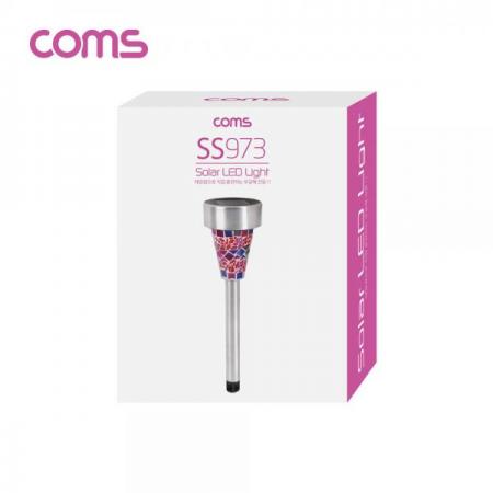 디바이스마트,LED/LCD > LED 인테리어조명 > 장식용 LED,Coms,태양광 LED 정원등 / 퍼플 모자이크 / 600mAh [SS973],태양광 LED 정원등 / 퍼플 모자이크 / 600mAh