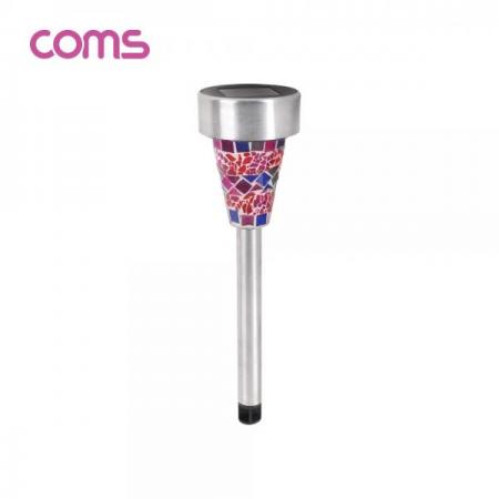 디바이스마트,LED/LCD > LED 인테리어조명 > 장식용 LED,Coms,태양광 LED 정원등 / 퍼플 모자이크 / 600mAh [SS973],태양광 LED 정원등 / 퍼플 모자이크 / 600mAh