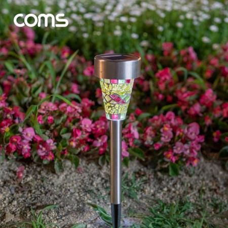 디바이스마트,LED/LCD > LED 인테리어조명 > 장식용 LED,Coms,태양광 LED 정원등 / 옐로우 모자이크 / 600mAh [SS972],태양광 LED 정원등 / 옐로우 모자이크 / 600mAh