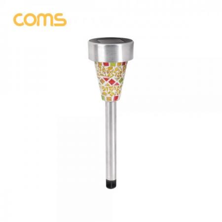 디바이스마트,LED/LCD > LED 인테리어조명 > 장식용 LED,Coms,태양광 LED 정원등 / 옐로우 모자이크 / 600mAh [SS972],태양광 LED 정원등 / 옐로우 모자이크 / 600mAh